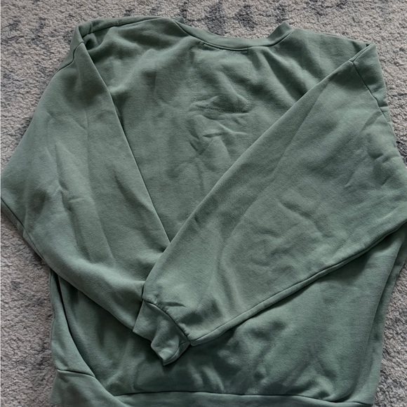 Aviator Nation LOGO STITCH Crew & SWEATPANTS - SAGE - Picture 6 of 15